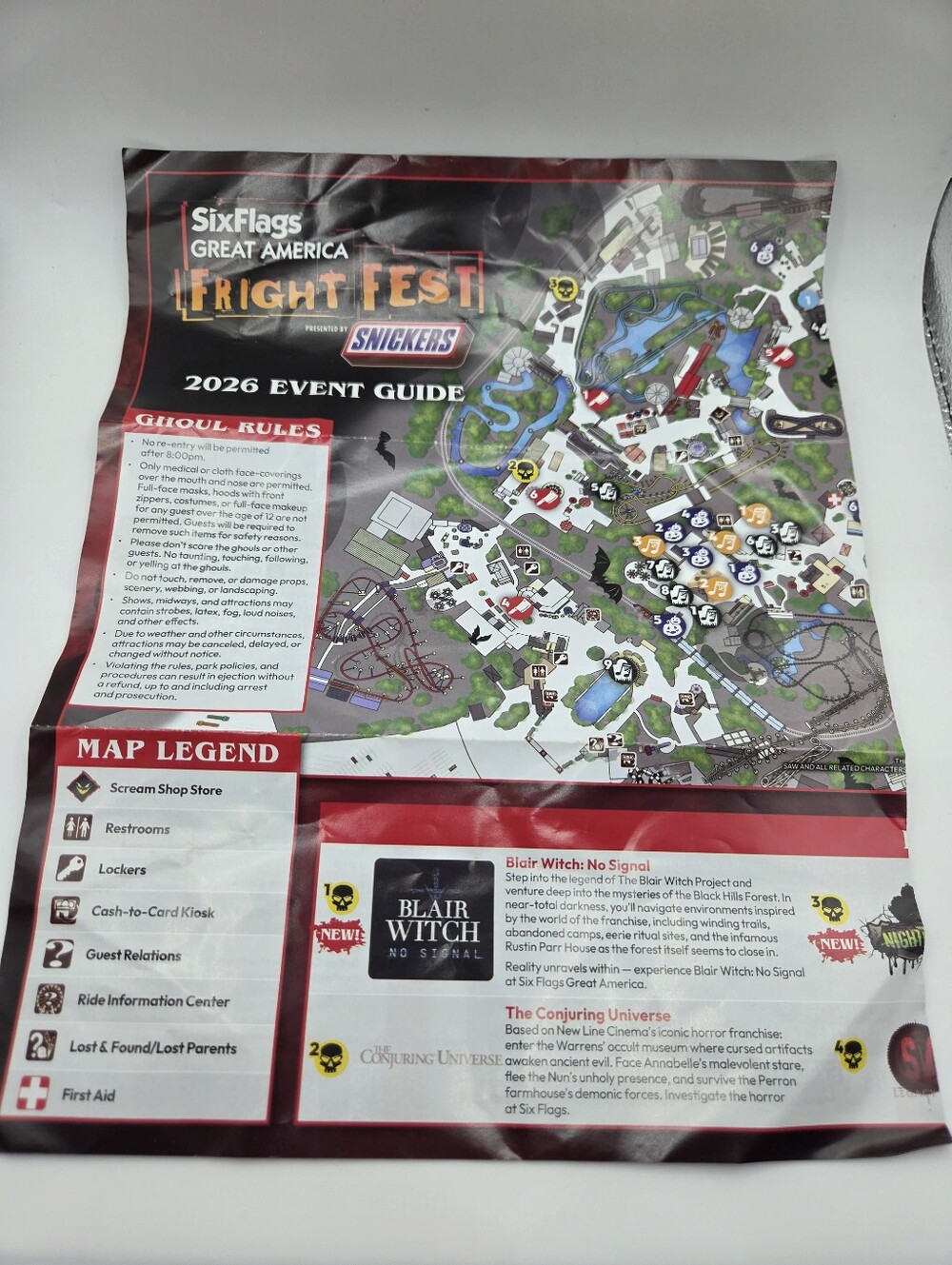 Fright Fest 2026 Event Guide Six Flags Great America